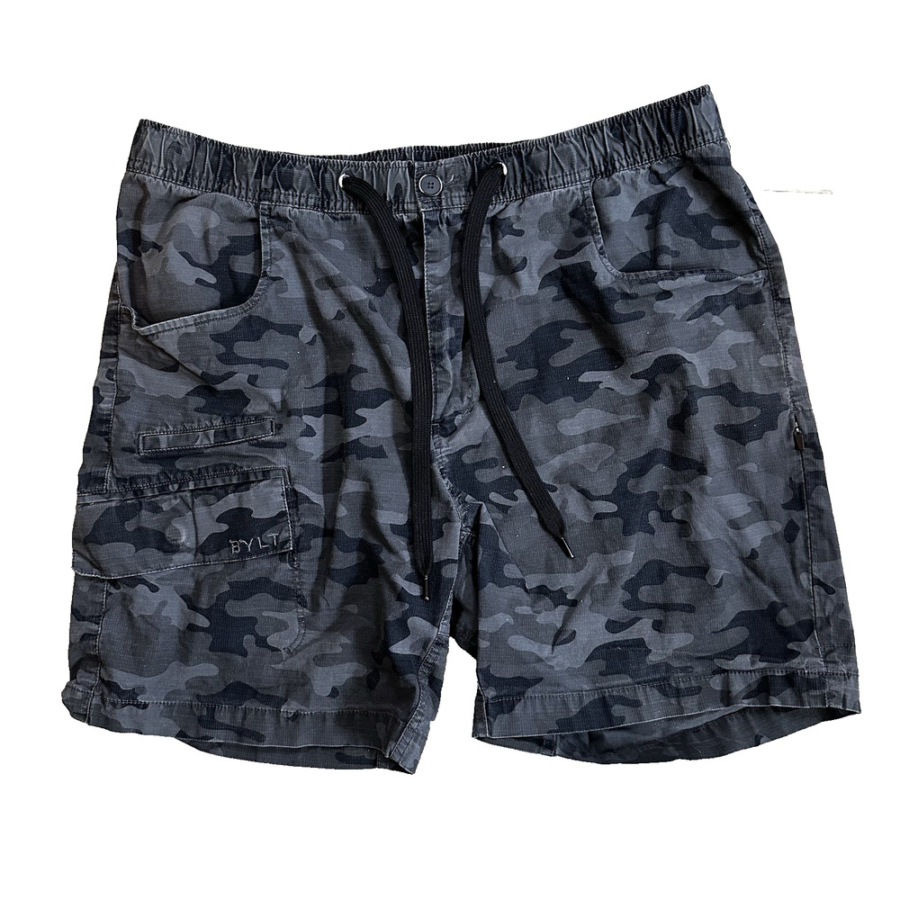 Men's Gray Camo Shorts